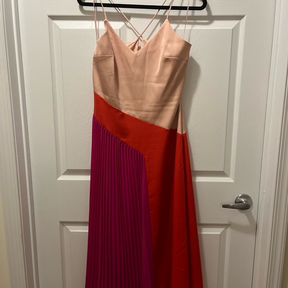 Cushnie for Target Pink Pleated Dress - size 8 - Picture 2 of 5